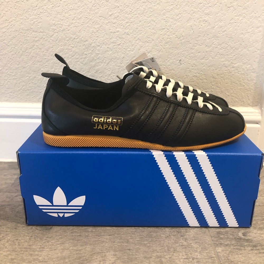 New Adidas Originals Country Japan Sneakers Black Men's Shoes Size 9